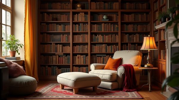 Transformez votre bibliothèque avec un book nook créatif